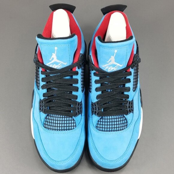 Nike J4 Cactus Jack Purple Travis Sneakers Travis Scott Cactus Jack Jordan  4s Travis Scott X Air Jordan Retro